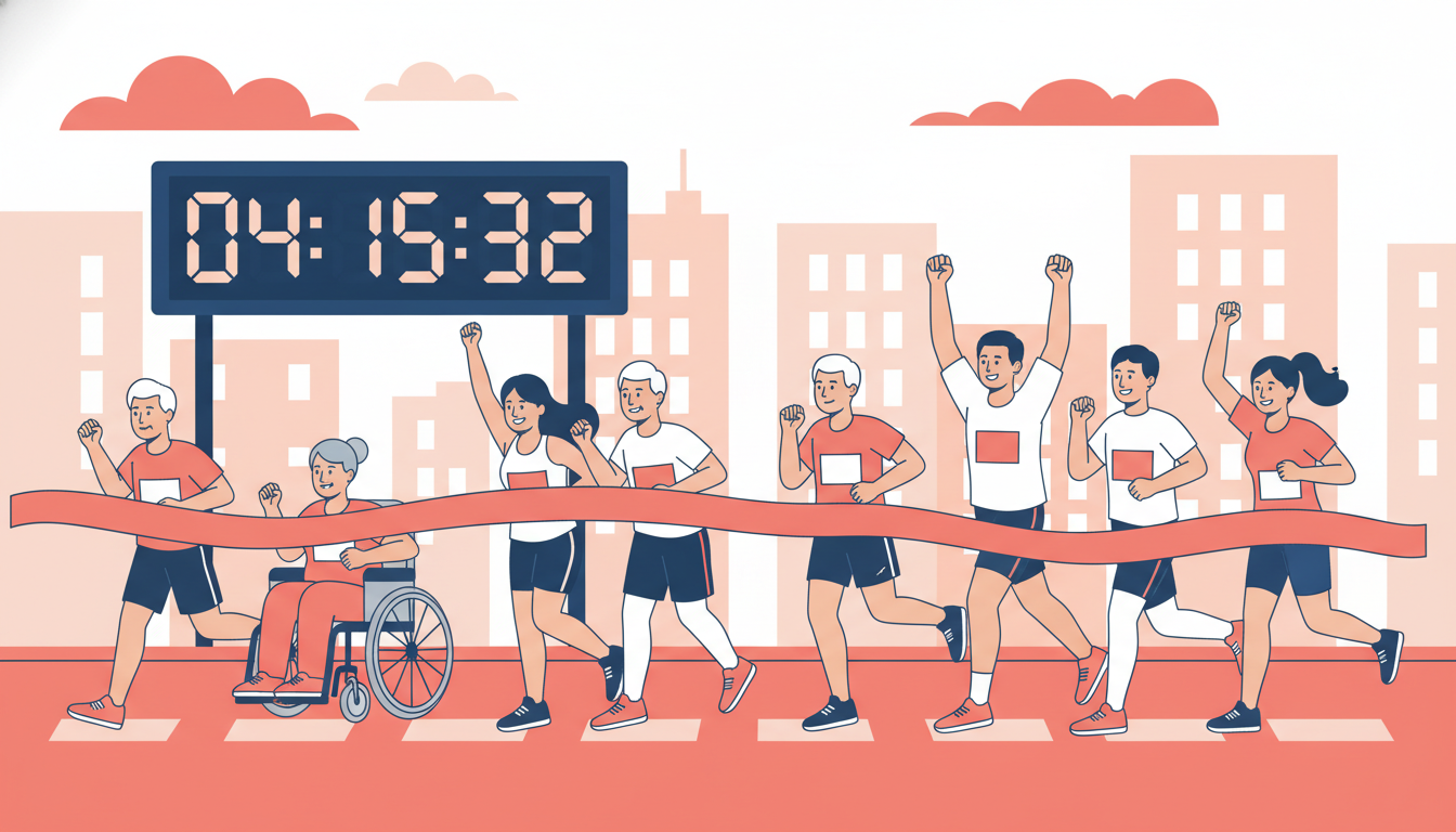 Marathon Finisher Zeiten: Was ist wirklich durchschnittlich?